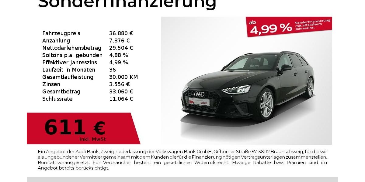 Audi A4 51.285 km 36.880 &euro; Nürnberg 90441