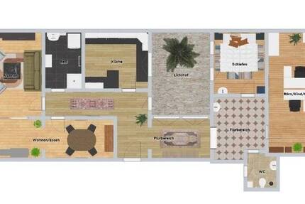 Wohnung Nürnberg Lorenz - 3 Zimmer, 127 m&sup2;, 850&euro; | Angebot:25695941