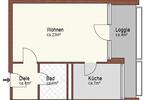 Erdgeschoßwohnung Nürnberg Altenfurt - 1 Zimmer, 42 m&sup2;, 499&euro; | Angebot:26640191