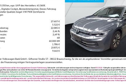 VW Golf 25.350 km 27.607 &euro; Fürth 90762