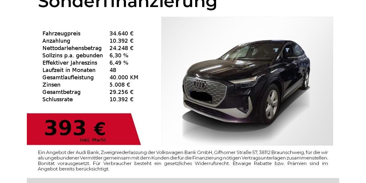 Audi Q4 e-tron 70.900 km 34.640 &euro; Nürnberg 90411