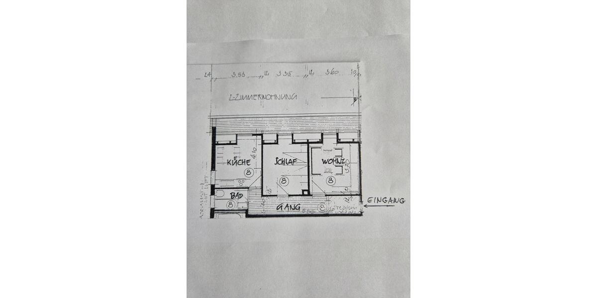 Etagenwohnung Buckenhof - 2 Zimmer, 61 m&sup2;, 229.500&euro; | Angebot:27016219