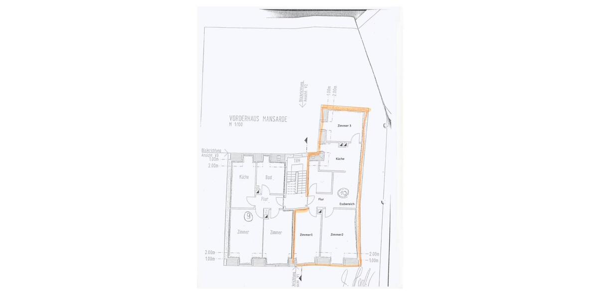 Etagenwohnung Nürnberg Sankt Leonhard - 3 Zimmer, 78 m&sup2;, 240.000&euro; | Angebot:26857175