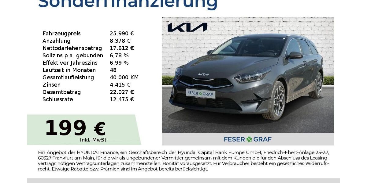 Kia ceed Sportswagon 7.793 km 25.990 &euro; Roth 91154