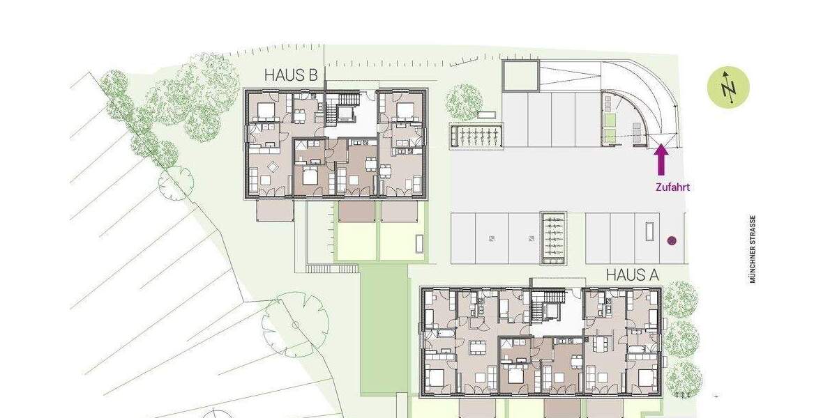 Etagenwohnung Roth - 3 Zimmer, 83 m&sup2;, 414.900&euro; | Angebot:25672886