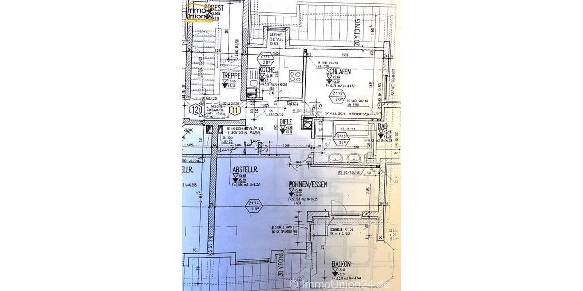 Etagenwohnung Fürth Nordstadt - 2 Zimmer, 65 m&sup2;, 209.000&euro; | Angebot:25819117