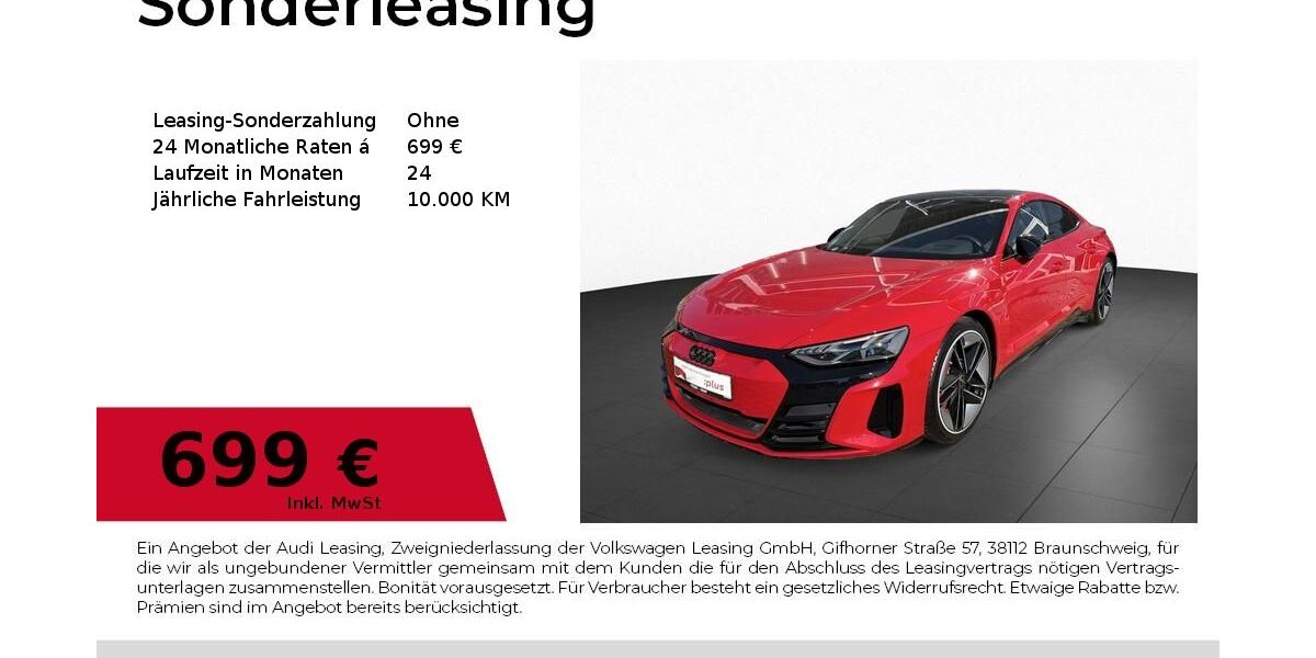 Audi RS e-tron GT 62.780 km 65.980 &euro; Schwabach 91126
