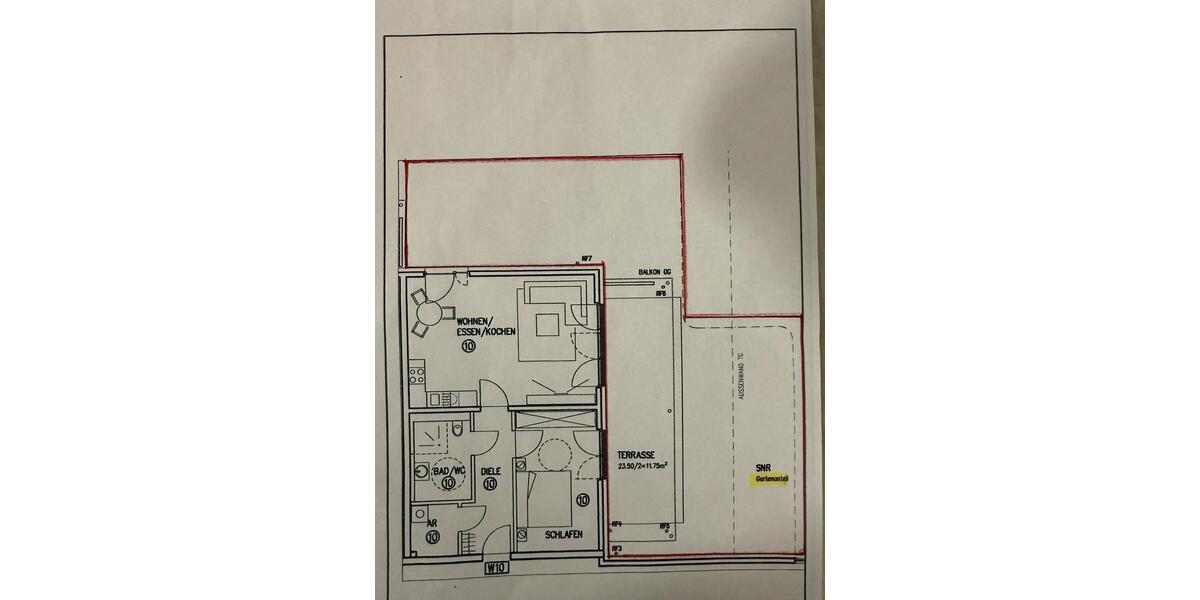 Erdgeschoßwohnung Oberasbach - 2.5 Zimmer, 77 m&sup2;, 335.000&euro; | Angebot:24486317