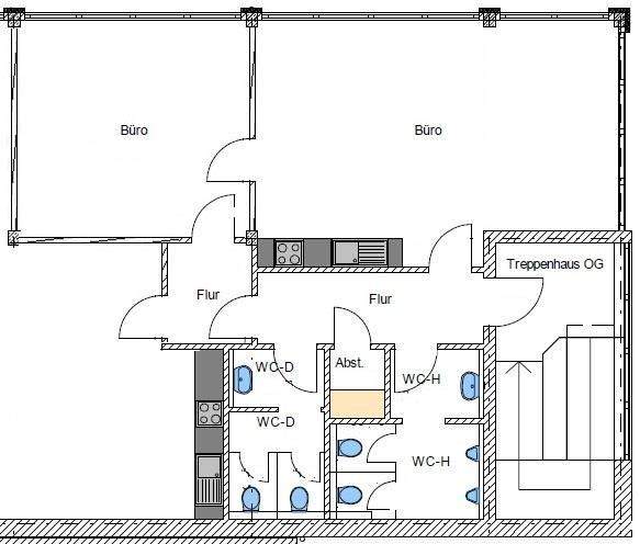 Gewerbeobjekt Lauf Wetzendorf - 2 Zimmer, 76 m&sup2;, 795&euro; | Angebot:25801586