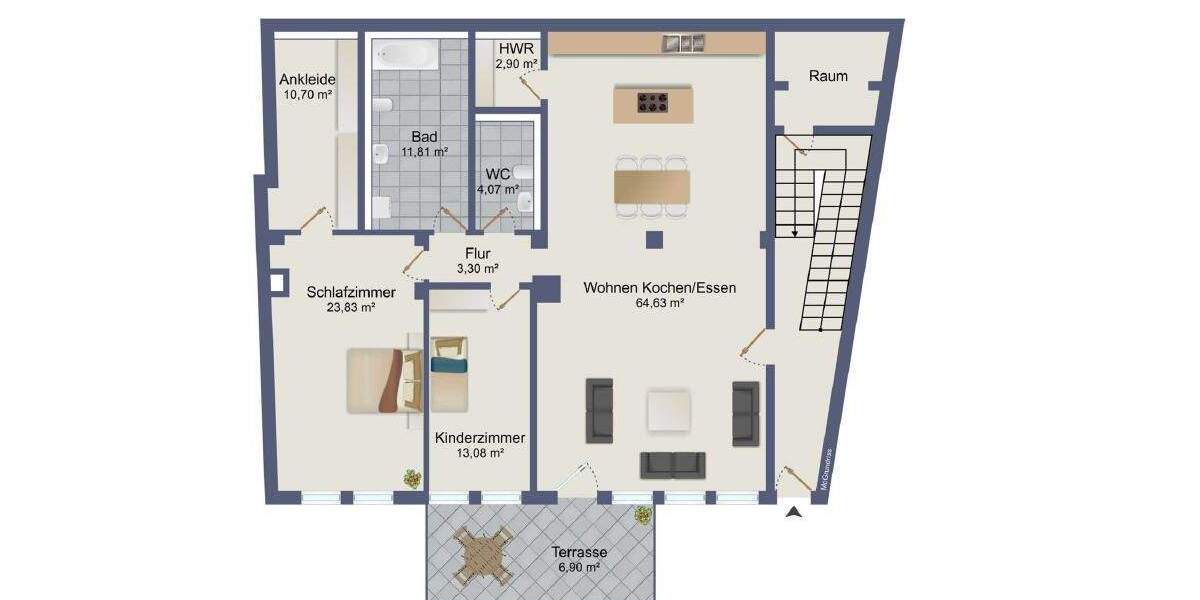 Mehrfamilienhaus, Wohnhaus Nürnberg Steinbühl - 9 Zimmer, 374 m&sup2;, 699.000&euro; | Angebot:25667535