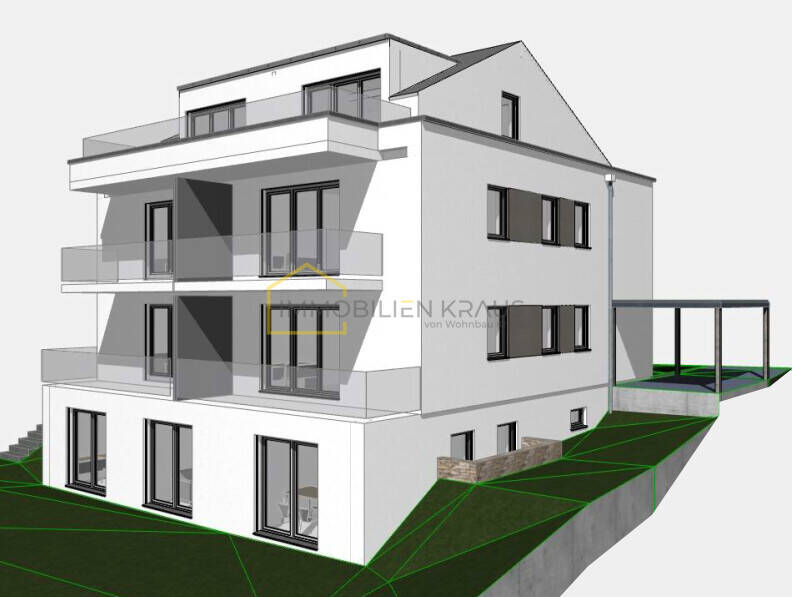 Etagenwohnung Erlangen / Bruck Bruck - 2 Zimmer, 57 m&sup2;, 1.120&euro; | Angebot:26572680