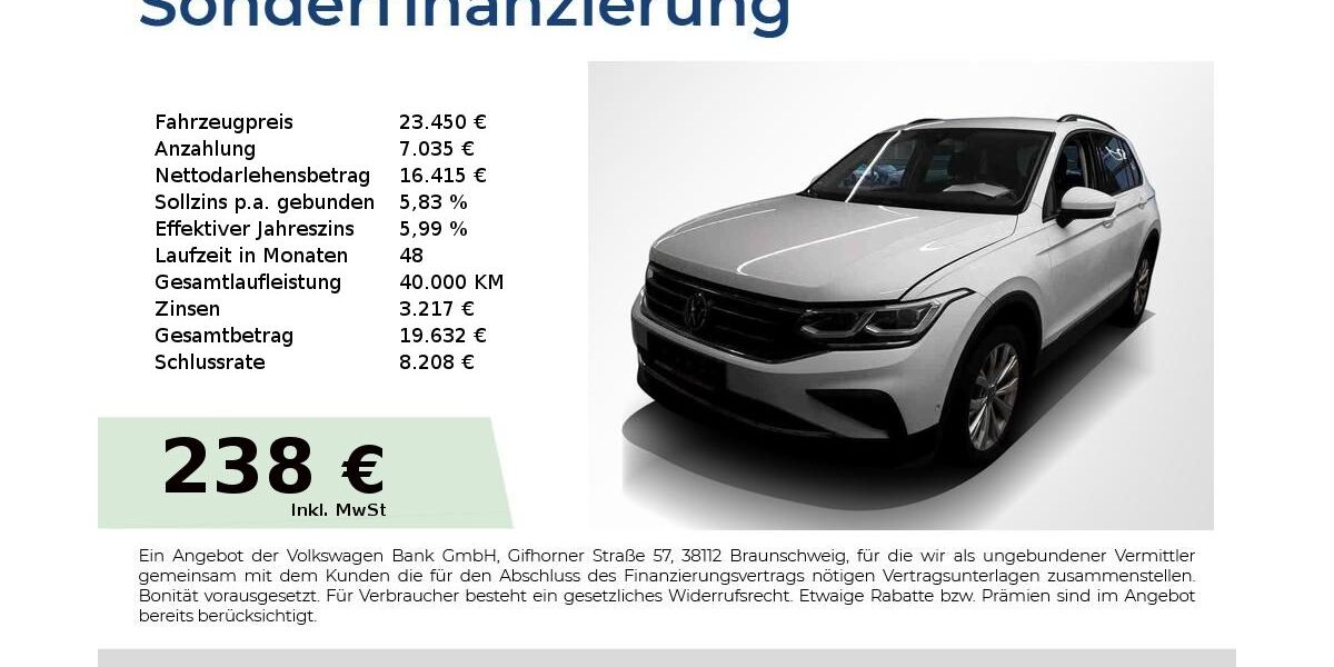 VW Tiguan 106.950 km 22.940 &euro; Nürnberg 90431