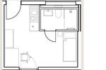 Etagenwohnung Erlangen Am Anger - 1 Zimmer, 19 m&sup2;, 580&euro; | Angebot:26534491