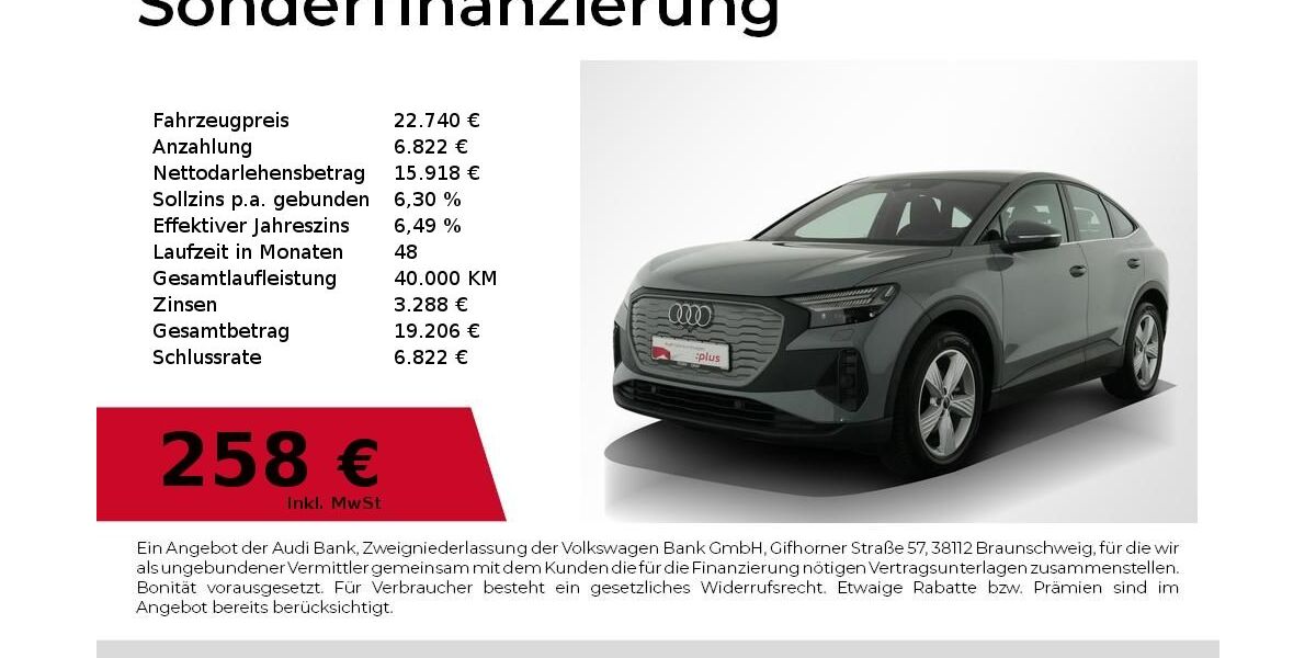 Audi Q4 e-tron 69.400 km 22.440 &euro; Nürnberg 90411