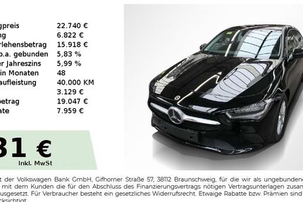 Mercedes-Benz CLA 180 Shooting Brake 50.450 km 22.740 &euro; Nürnberg 90431