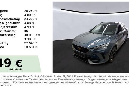 Cupra Formentor 29.550 km 28.250 &euro; Lauf an der Pegnitz 91207