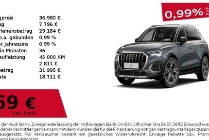 Audi Q3 6.416 km 36.980 &euro; Fürth 90763