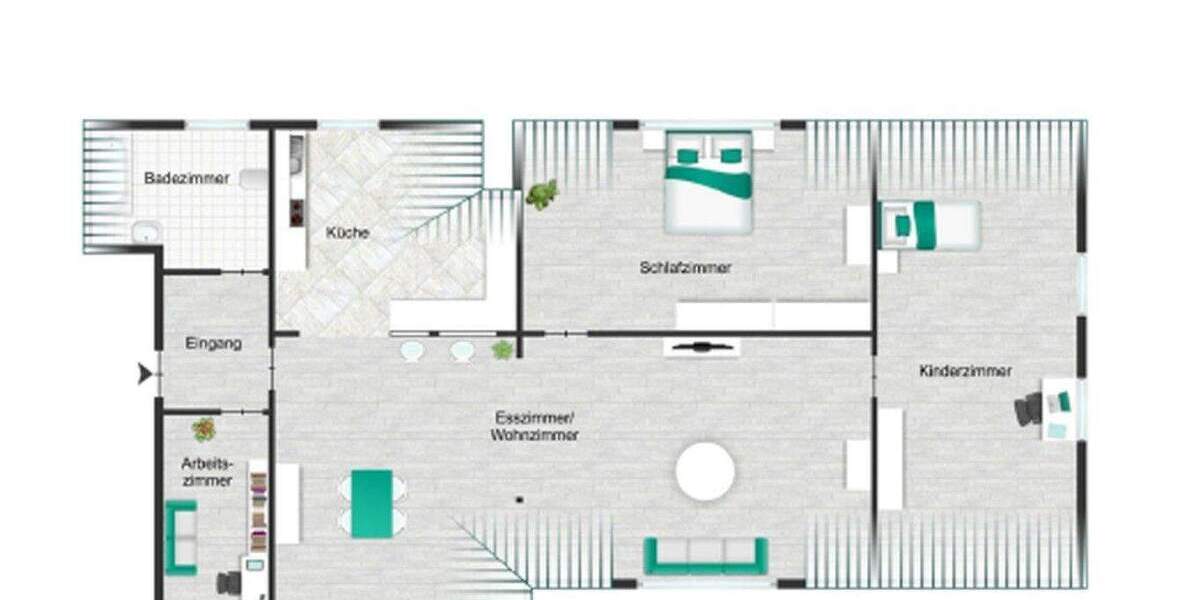 Etagenwohnung Pyrbaum Seligenporten - 4 Zimmer, 122 m&sup2;, 339.900&euro; | Angebot:25896701