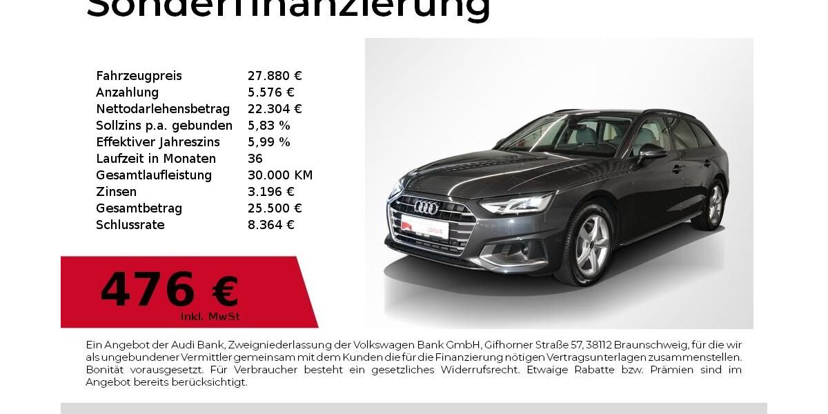 Audi A4 58.700 km 27.880 &euro; Nürnberg 90441