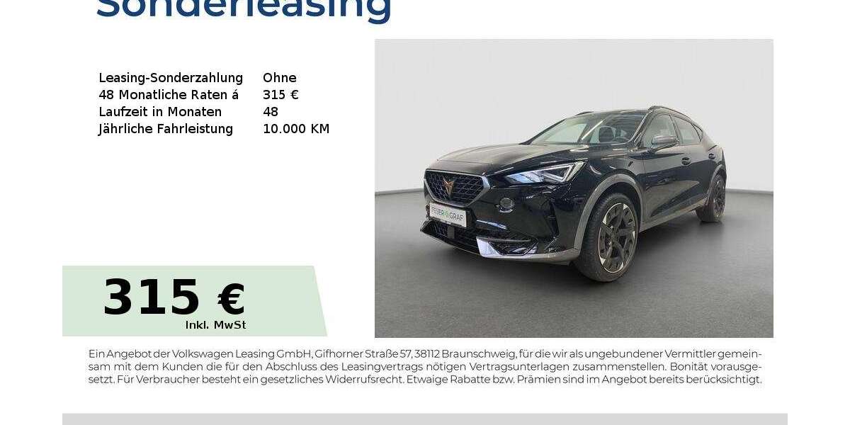 Cupra Formentor 32.990 km 25.980 &euro; Fürth 90763