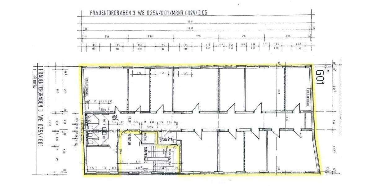 Gewerbeobjekt Nürnberg Tafelhof - 1 Zimmer, 339 m&sup2;, 3.322&euro; | Angebot:25781311