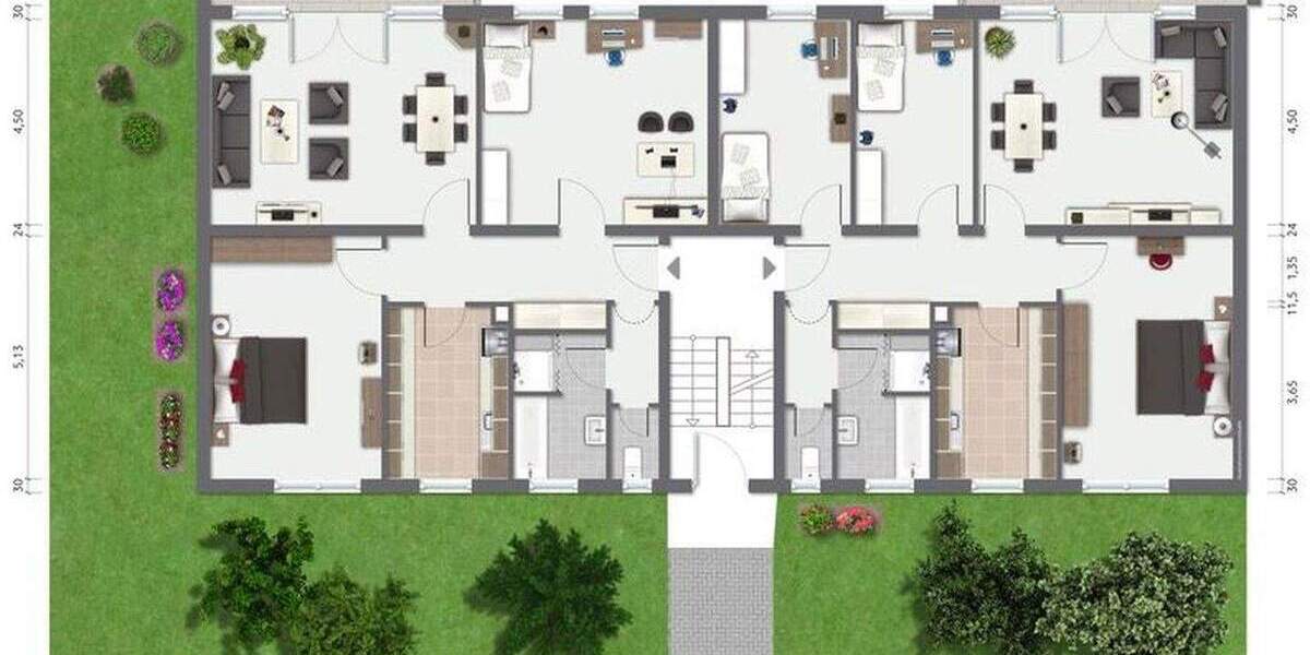 Mehrfamilienhaus, Wohnhaus Herzogenaurach - 2 Zimmer, 554 m&sup2;, 997.000&euro; | Angebot:25735083