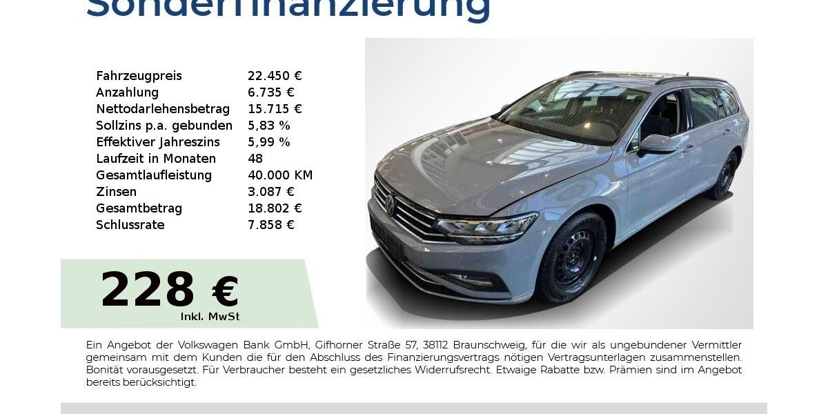 VW Passat Variant 88.450 km 22.450 &euro; Nürnberg 90431