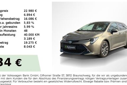 Toyota Corolla 57.550 km 22.220 &euro; Nürnberg 90431