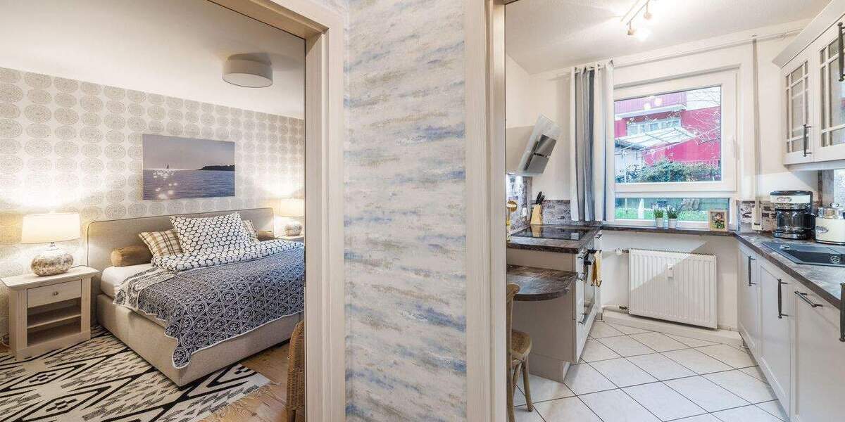 Etagenwohnung Nürnberg St Johannis - 2 Zimmer, 55 m&sup2;, 1.190&euro; | Angebot:25665851