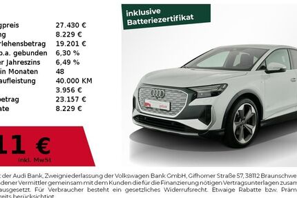 Audi Q4 e-tron 127.200 km 25.940 &euro; Nürnberg 90411