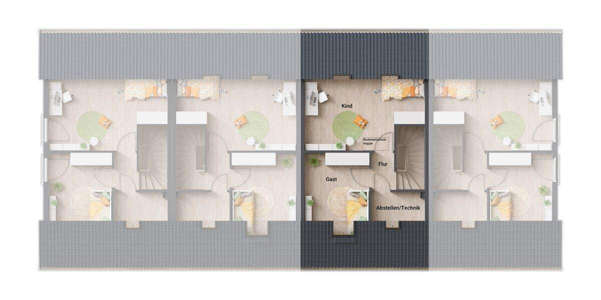 Reihenmittelhaus Forchheim - 5 Zimmer, 141 m&sup2;, 589.324&euro; | Angebot:25681345