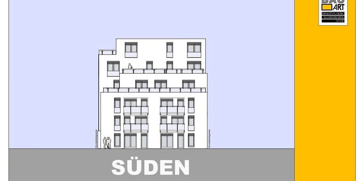 Etagenwohnung Nürnberg St Peter - 2 Zimmer, 56 m&sup2;, 369.800&euro; | Angebot:25741122