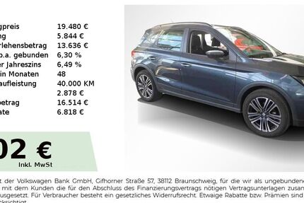 Seat Arona 13.650 km 19.480 &euro; Nürnberg 90431