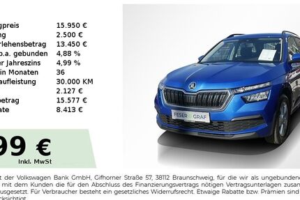 Skoda Kamiq 35.950 km 15.950 &euro; Lauf an der Pegnitz 91207