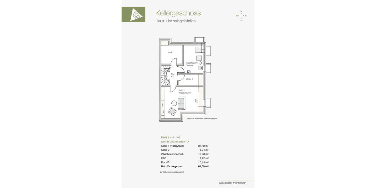 Doppelhaushälfte Möhrendorf Oberndorf - 5 Zimmer, 142 m&sup2;, 895.000&euro; | Angebot:26731480