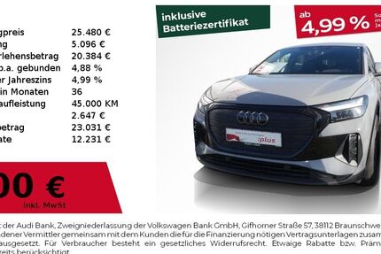 Audi Q4 48.253 km 24.980 &euro; Fürth 90763