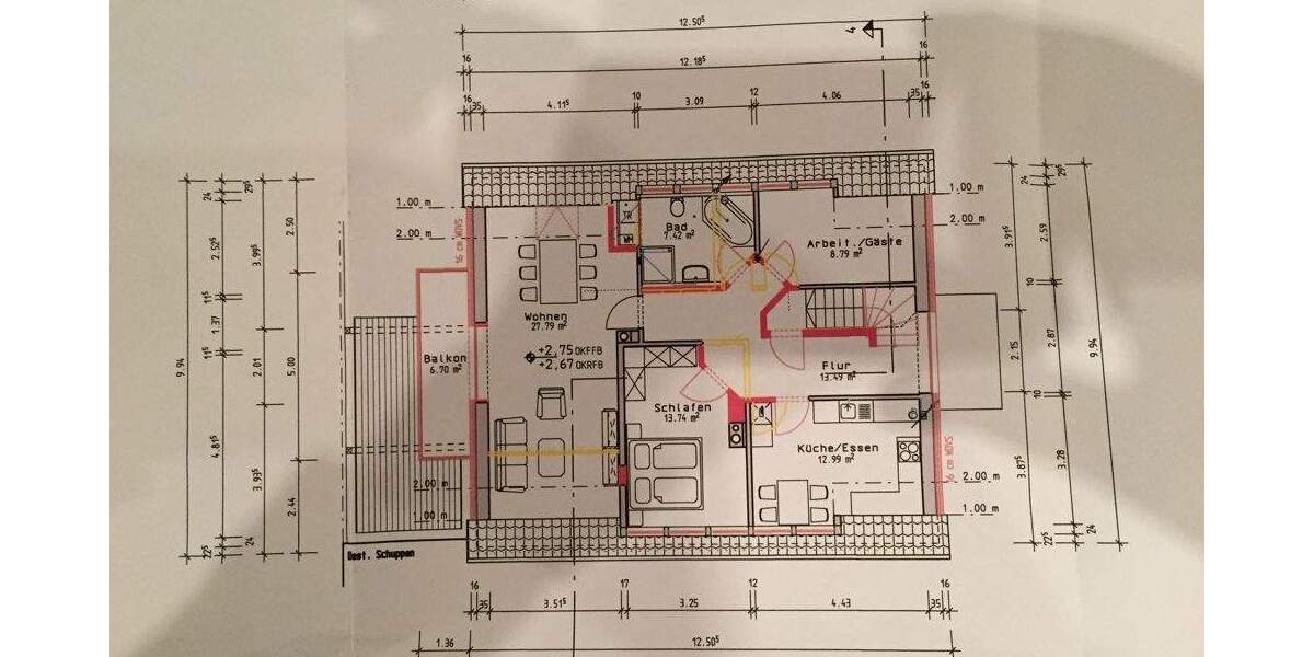 Etagenwohnung Nürnberg Neukatzwang - 5 Zimmer, 110 m&sup2;, 1.450&euro; | Angebot:25865352