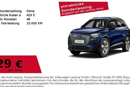 Audi Q4 e-tron 10.040 km 43.480 &euro; Fürth 90763