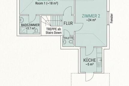 Wohnung Erlangen Am Anger - 2 Zimmer, 54 m&sup2;, 600&euro; | Angebot:25951764