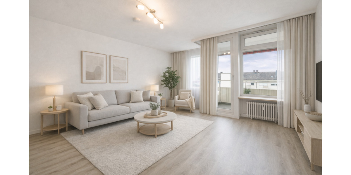 Etagenwohnung Nürnberg Seeleinsbühl - 2 Zimmer, 56 m&sup2;, 198.000&euro; | Angebot:25686738