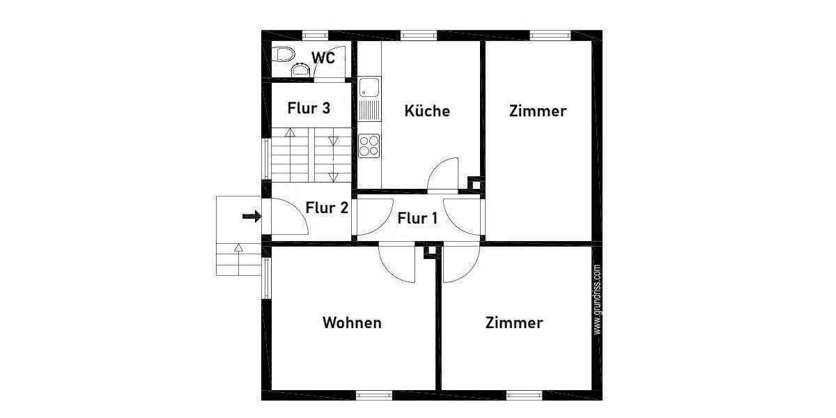Doppelhaushälfte Bubenreuth - 1 Zimmer, 107 m&sup2;, 399.000&euro; | Angebot:25768506