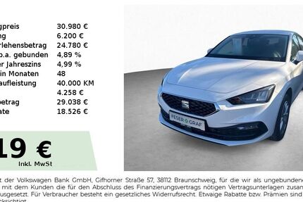 Seat Leon 9.990 km 30.980 &euro; Schwabach 91126