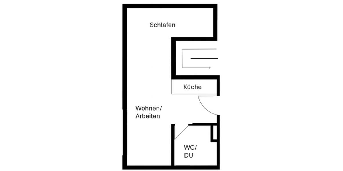 Etagenwohnung Erlangen Am Anger - 1 Zimmer, 23 m&sup2;, 134.900&euro; | Angebot:25171407