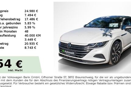 VW Arteon 133.650 km 24.440 &euro; Nürnberg 90431