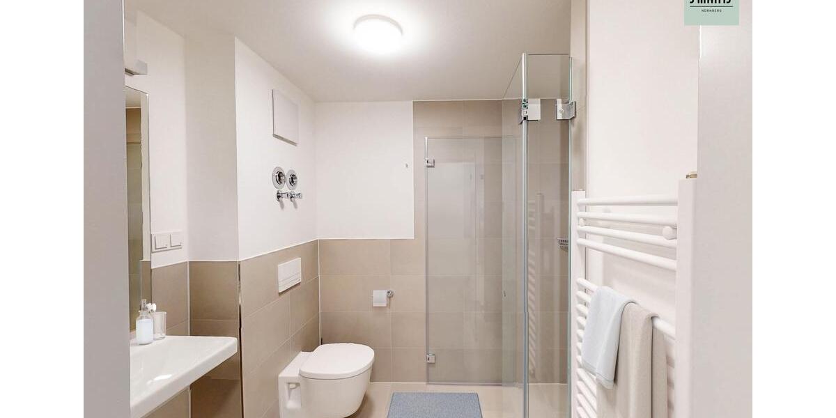 Etagenwohnung Nürnberg Gleißhammer - 1 Zimmer, 19 m&sup2;, 485&euro; | Angebot:25417574