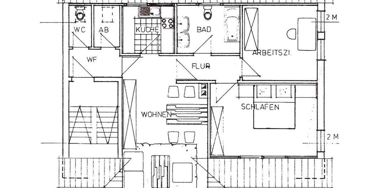 Dachgeschoßwohnung Adelsdorf - 3 Zimmer, 77 m&sup2;, 870&euro; | Angebot:23879643