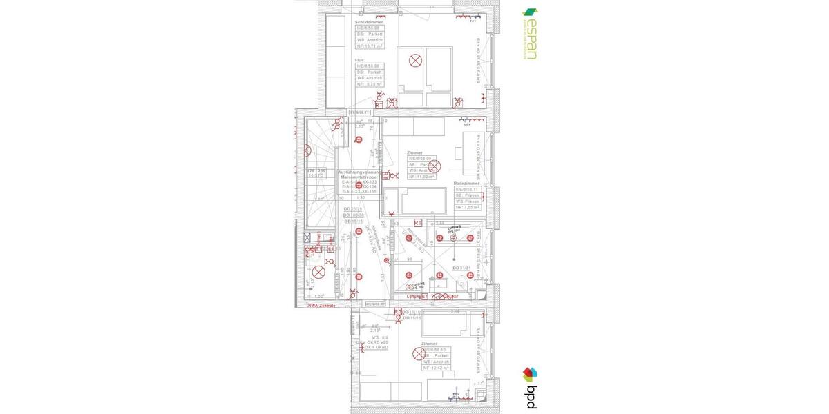 Etagenwohnung Fürth Bislohe - 4 Zimmer, 129 m&sup2;, 2.130&euro; | Angebot:26413587