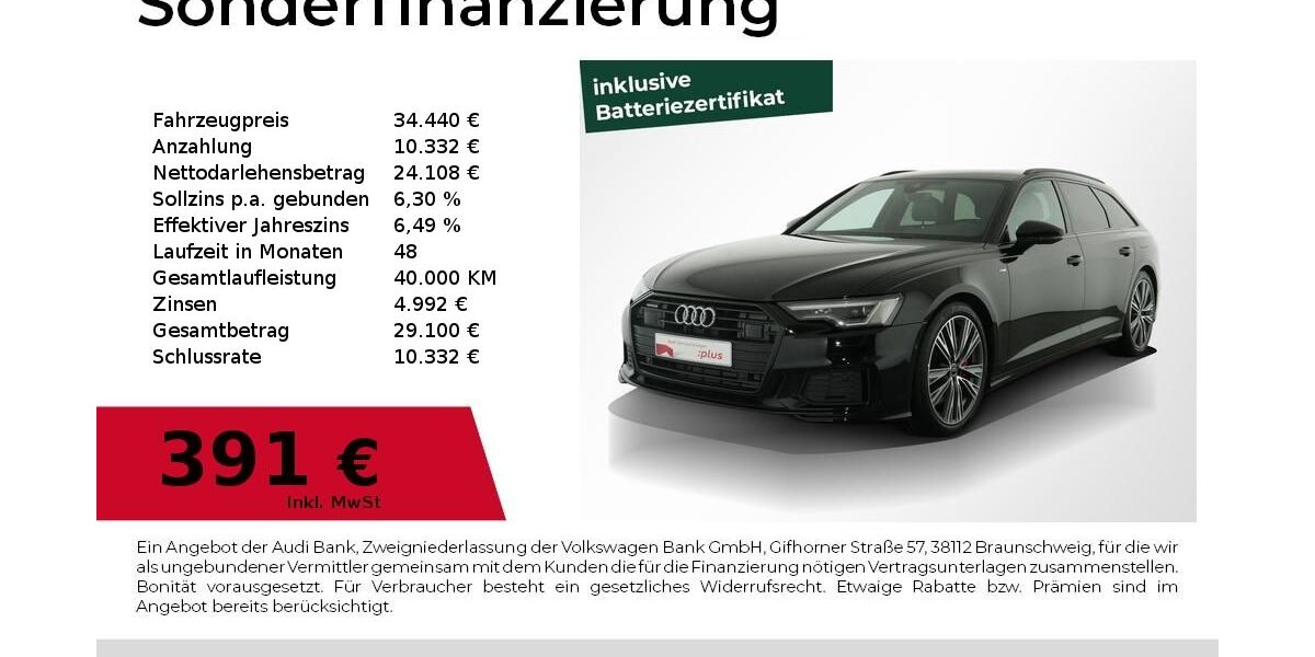 Audi A6 97.700 km 33.880 &euro; Nürnberg 90411