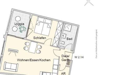 Wohnung Nürnberg Herrnhütte - 2 Zimmer, 54 m&sup2;, 332.925&euro; | Angebot:18308973