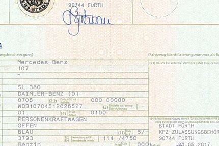 Mercedes-Benz 380 279.000 km 14.900 &euro; Fuerth 90766